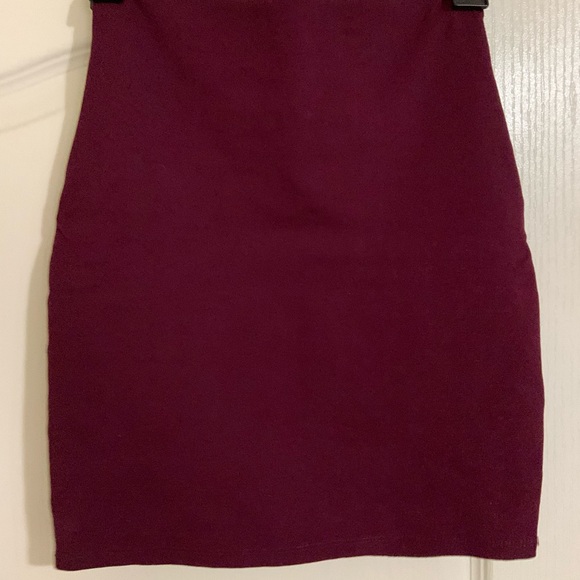 Burgundy two piece Lulus dress small - Picture 15 of 16